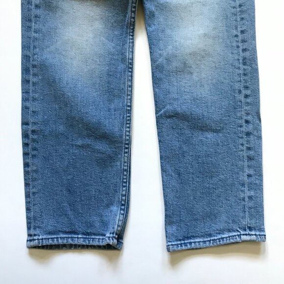 Mother the Tomcat Jeans Womens 24 Blue On the Run Button Fly High Rise Denim - Picture 10 of 13